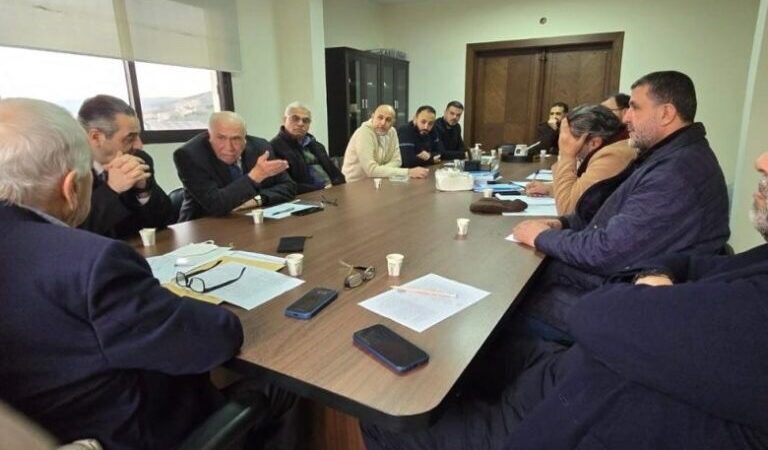 عقد في مبنى بلدية بشامون اجتماع موسّع