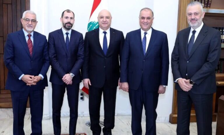 النائب سليمان على رأس وفد من تكتل” الاعتدال الوطني من بعبدا: دعم حصرية السلاح وانتشار الجيش