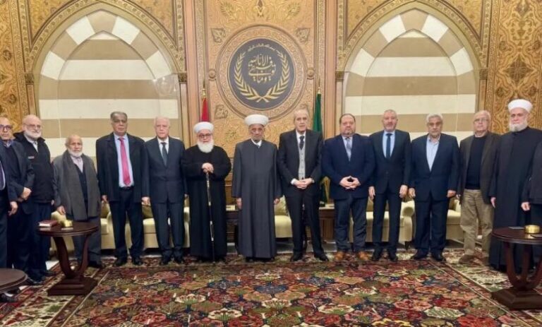 المفتي دريان عرض مع زواره للاوضاع العامةالحوت : للالتحاق بمشروع بناء الدولة لإنقاذ البلد