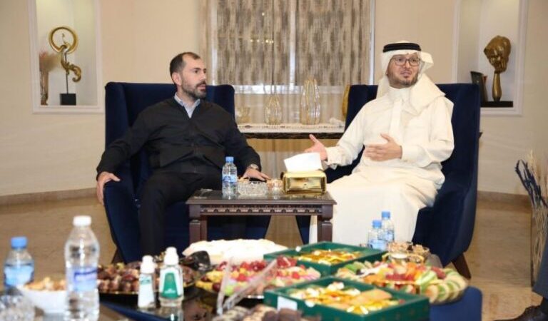 الخير التقى سفير السعودية