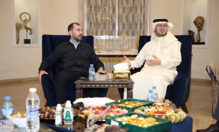 الخير التقى سفير السعودية