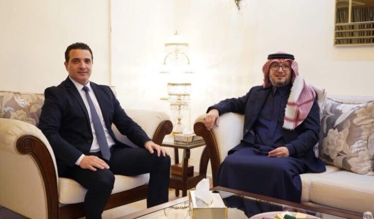 مطر :استقبلتُ في دارتي بطرابلس سعادة السفير السعودي الدكتور وليد بخاري، بحضور مجموعة من كوادر IMD.