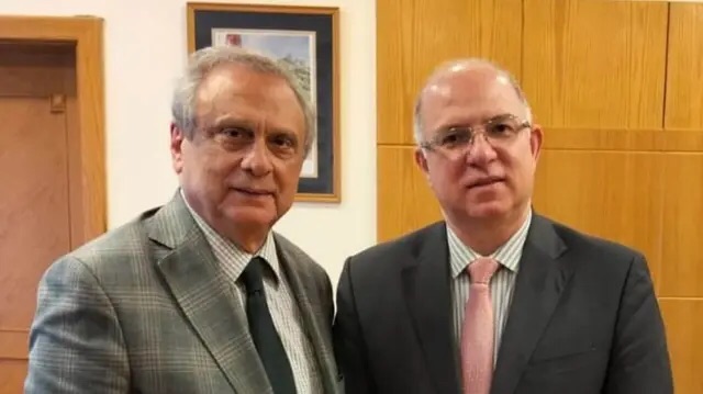 حبيب زار الوزير حيدر وعرضٌ لتطوير الرابط الإلكتروني بين وزارة العمل ومصرف الإسكان