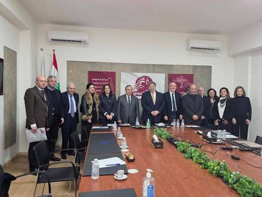 وفد «مشروع وطن الإنسان» زار الرابطة المارونيّة