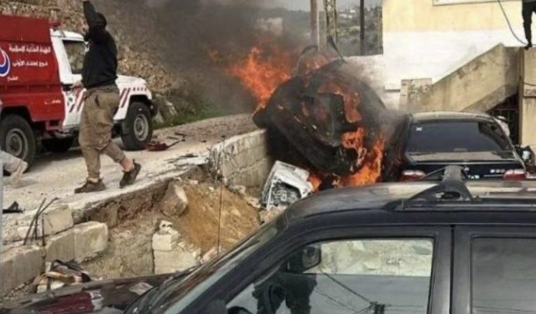 العدو يواصل اعتداءاته: سلسلة غارات في الجنوب… وشهيد في صديقين