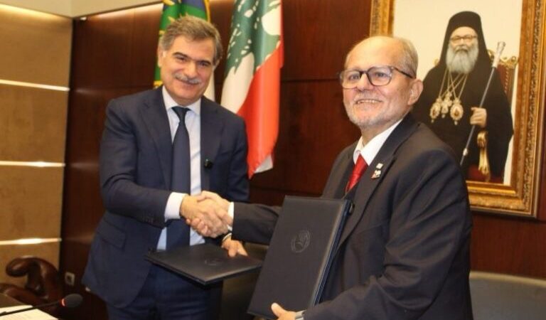 مذكرة تفاهم بين جامعة البلمند والصليب الأحمر اللبناني لتعزيز التعاون الأكاديمي في العمل الإنساني