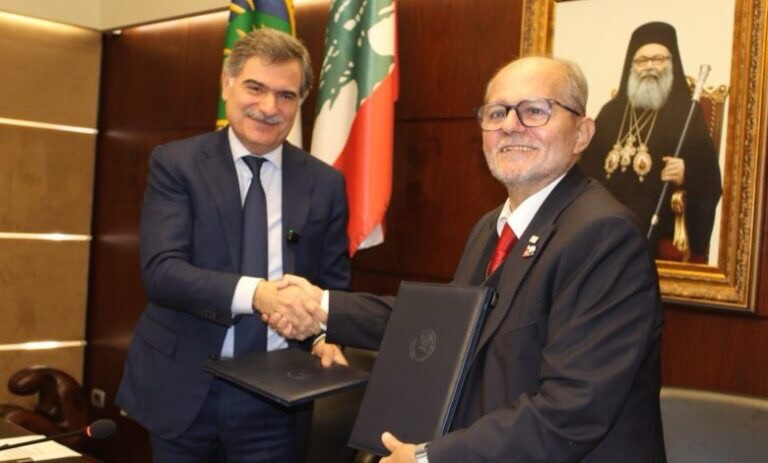 مذكرة تفاهم بين جامعة البلمند والصليب الأحمر اللبناني لتعزيز التعاون الأكاديمي في العمل الإنساني