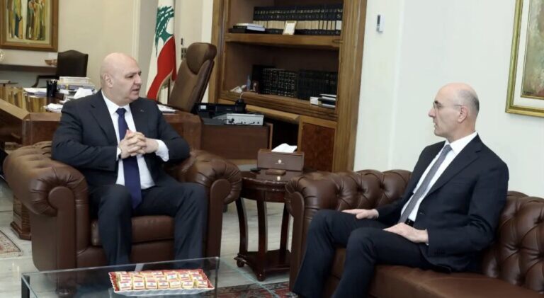 الرئيس عون عرض مع الحجار للتحضيرات للانتخابات النيابية ومؤتمر دعم الجيش وقوى الامن والتدابير لمعالجة انهيارات طرابلس والتقى يعقوبيان وفتفت واماني مودعا