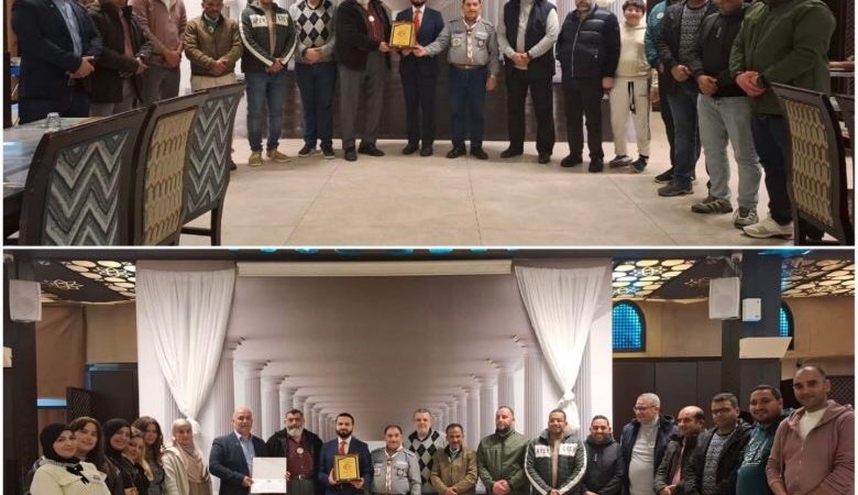 نادي الطيران المصري كرم الدكتور الحموي في طرابلس