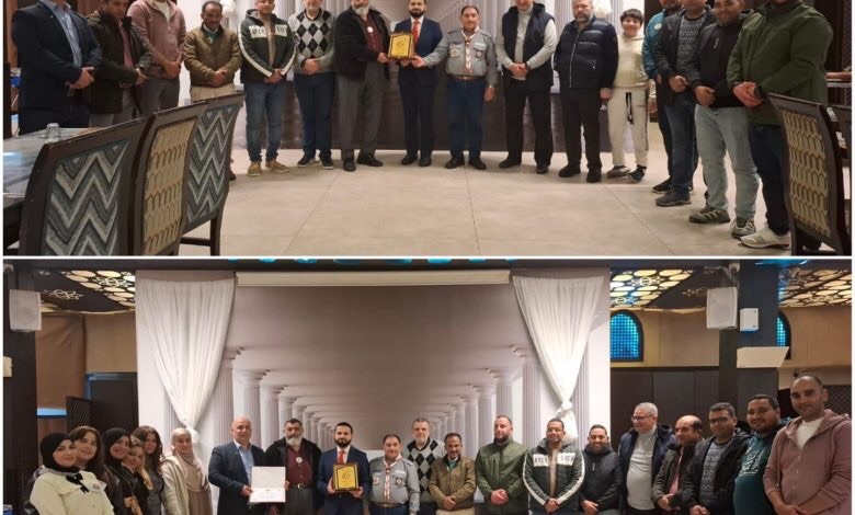 نادي الطيران المصري كرم الدكتور الحموي في طرابلس