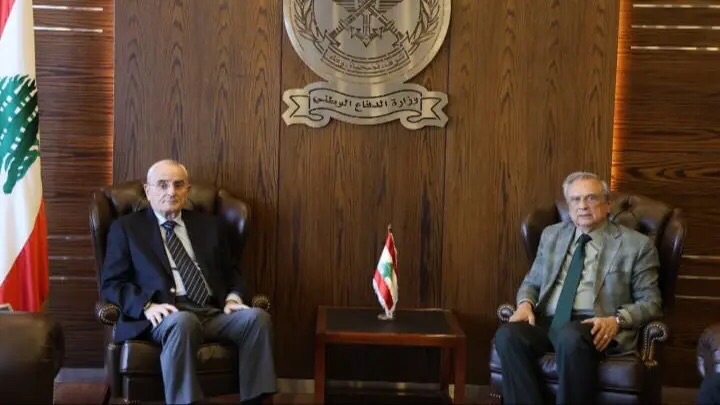 حبيب أطلع وزير الدفاع على حركة القروض الإسكانية ومنسى نوه بما أُنجز