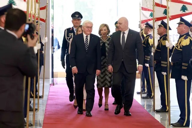 الرئيس الألماني جال على الرؤساء: سندعم الجيش بعد انتهاء مهمة «اليونيفيل»