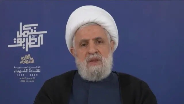 قاسم: حاضرون للدفاع في الوقت المناسب والحكومة بتنازلاتها مسؤولة عن طمع العدو