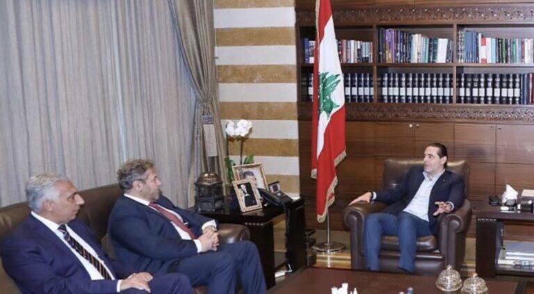 استقبل الرئيس سعد الحريري قبل ظهر اليوم في “بيت الوسط”،النائبين نعمة افرام وجميل عبود.