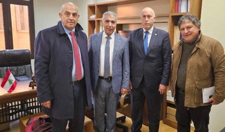 استقبل النائب جميل عبود،