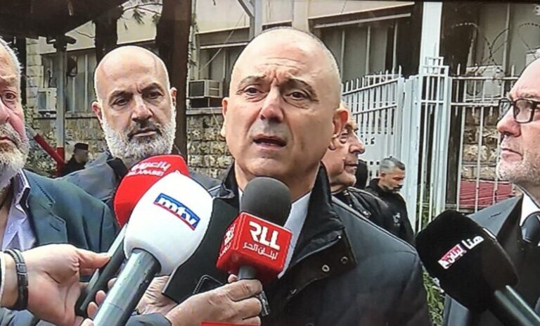 محفوض اكد أمام قصر العدل خلال استجواب الفنان أسعد رشدان دفاعه عن الحق والدستور