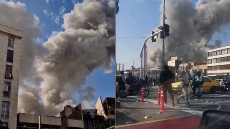 غارات إسرائيلية وأميركية على مبنى لمجلس خبراء القيادة في إيران