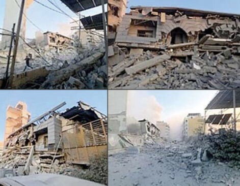 إسرائيل تضرب لبنان بقوة بعد إطلاق “حزب الله” صواريخ باتجاه شمال الاراضي المحتلة