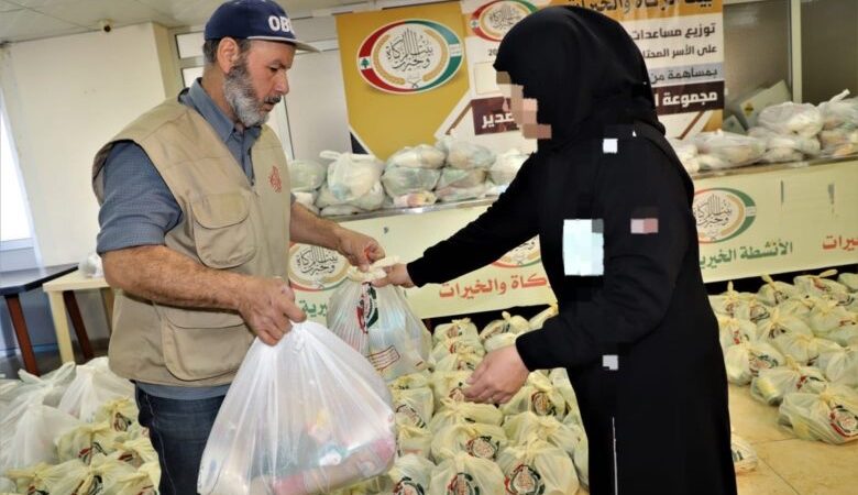بيت الزكاة والخيرات يوزّع 650 حصة غذائية للأسر المتعففة والأيتام بدعم المحسنين