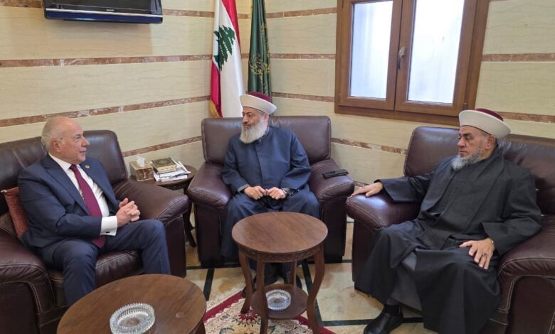 دبوسي زار مفتي عكار والمحافظ اللبكي: وضع إمكانات الغرفة دعماً لمبادرات تخدم المجتمع المحلي