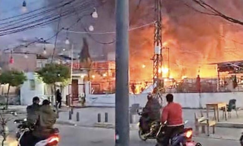 الجنوب والبقاع والضاحية تحت النار.. إنذارات وغارات إسرائيلية وتوغّلات والمقاومة تردّ بهجمات بالمسيّرات على قواعد للعدو وتستهدف آليات لجنوده