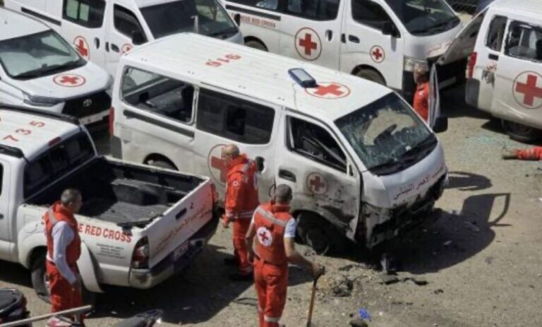 بعد إستشهاد مسعف في بنت جبيل… الصليب الأحمر الدولي يحذّر!