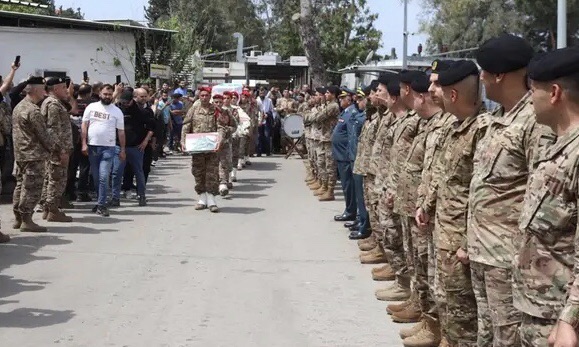 قيادة الجيش شيعت وأهالي السنديانة – عكار الرقيب الشهيد بلال خالد