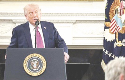 ترامب: أميركا ستهاجم أي قارب يضع ألغاماً في مضيق هرمز