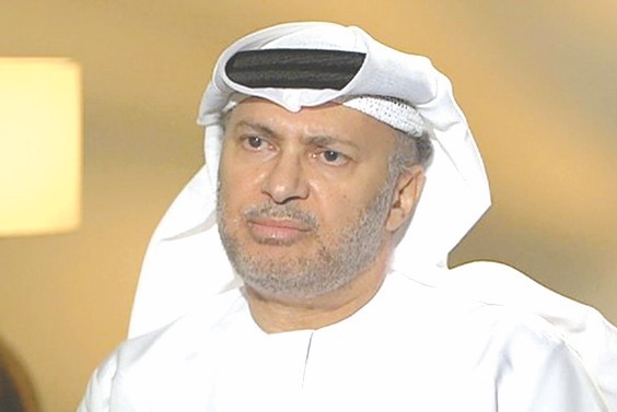 قرقاش: إعادة بناء الثقة مع إيران يستغرق وقتاً طويلاً