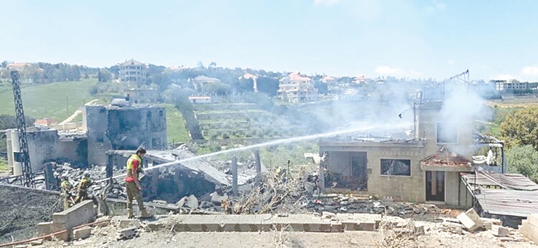 قصف واستهداف بالمسيّرات وعمليات تمشيط بالأباتشي وغارات وتفجيرات ضخمة للمباني