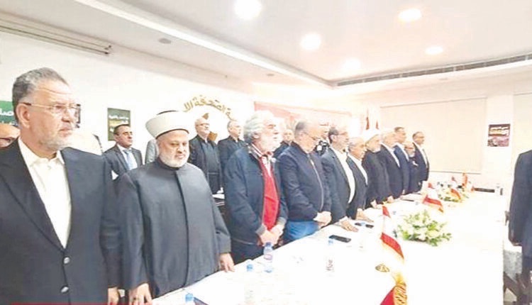 إطلاق “اللقاء الوطني” من نقابة الصحافة:&nbsp;تأكيد حق المقاومة ورفض التفاوض المباشر