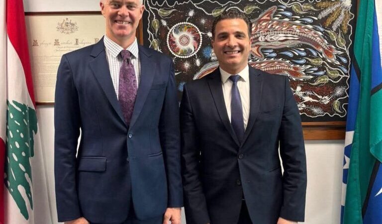 مطر زار السفير الأسترالي