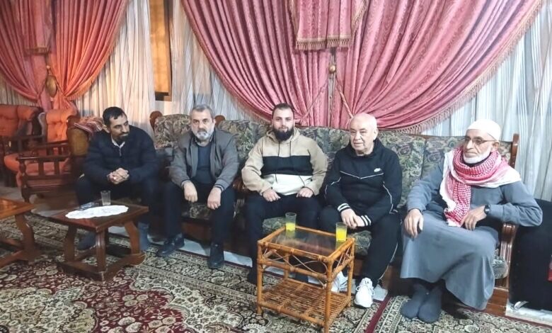 لجنة المتابعة لمطمر الفوار في منطقة الكسارات التقت الإعلامي محمد سيف