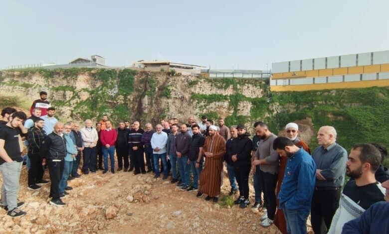 لقاء شعبي احتجاجا على استمرار رمي النفايات في مطمر الفوّار منطقة الكسارت