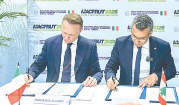 لبنان وإيطاليا يوقّعان مذكرة تفاهم زراعية استراتيجية في ريميني