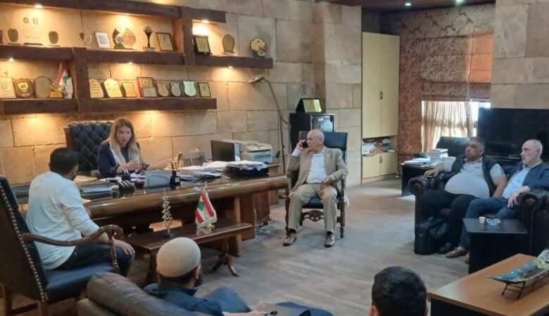 اجتماع مثمر مع محافظ الشمال لإيجاد حل جذري لمطمر الموت في الفوار