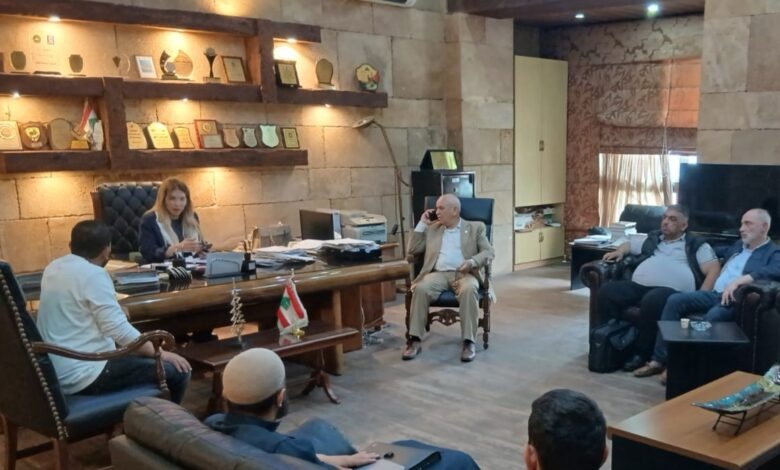 اجتماع مثمر مع محافظ الشمال لإيجاد حل جذري لمطمر الموت في الفوار