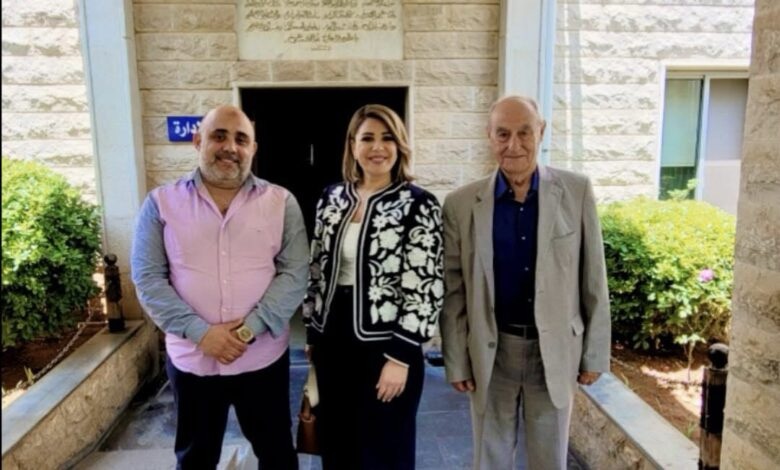 عبّود زارت مستشفى جمعية الخدمات الاجتماعية في أبي سمراء