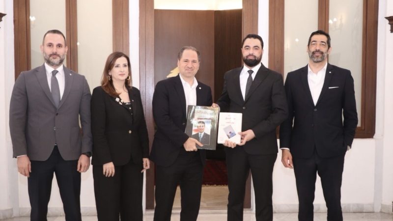 الجميّل يلتقي القائم بأعمال السفارة السورية: تأكيد على إعادة نسج العلاقات بين البلدين والانفتاح على القيادة الجديدة