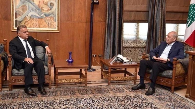 بري عرض الأوضاع مع ابراهيم