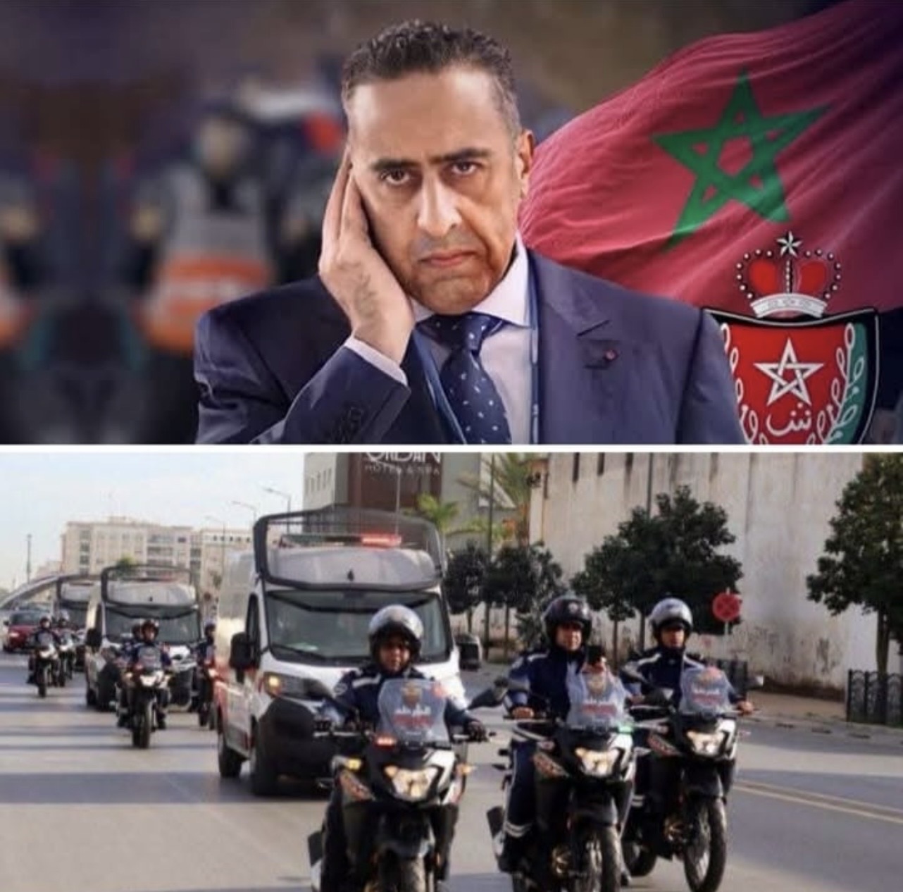 مناشدة خاصة للسيد والي امن وجدة . اللي غلب يعف . الصحافي ليست لديه حسابات شخصية معكم .