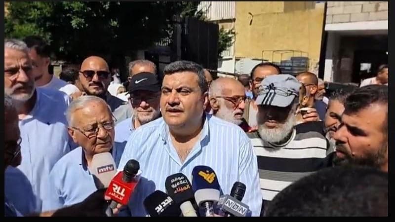 اعتصام امام سرايا طرابلس رفضا لأداء وزارة الشؤون الاجتماعية بالنسبة الى برنامج “أمان”