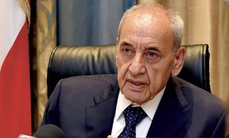 بري عرض الأوضاع المالية مع سعيد