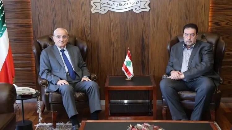 وزير الدفاع إستقبل البعريني
