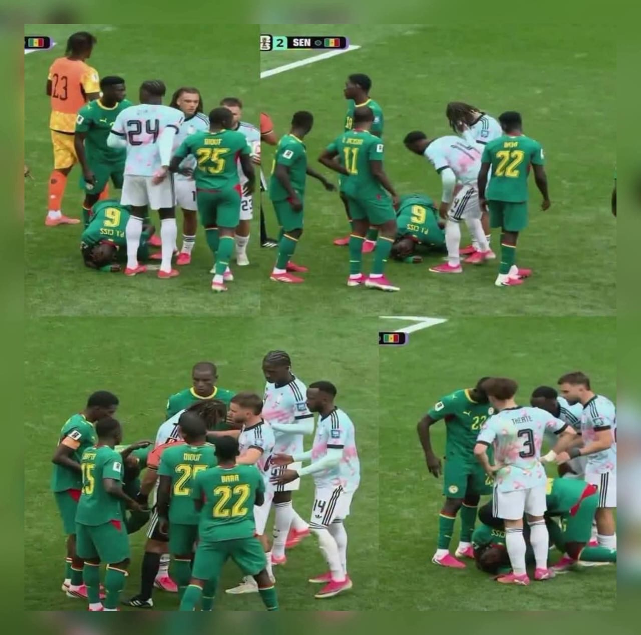 هكذا افشلت امريكا والفيفا خطة المنتخب السنغالي ، وحرمتهم من تكرار سيناريو المغرب الذي نجح معهم مرتين