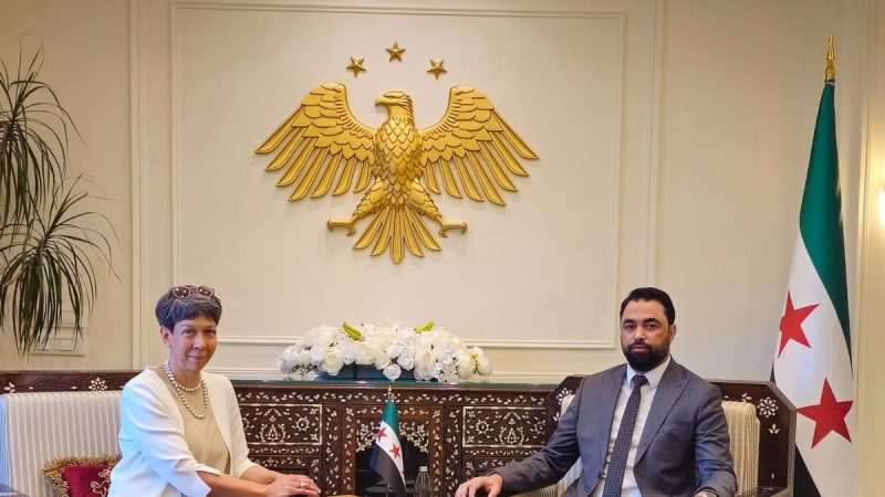 الهزاع يستقبل سفيرة سويسرا في لبنان