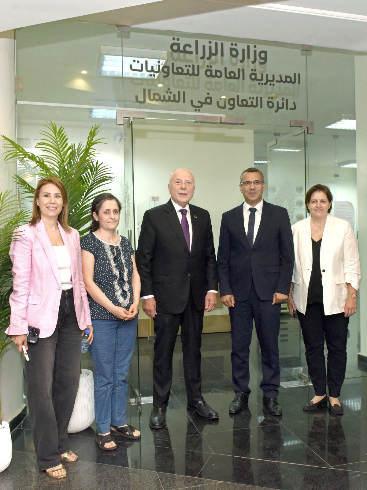 زيارة تقديرية من وزير الزراعة إلى غرفة طرابلس والشمال