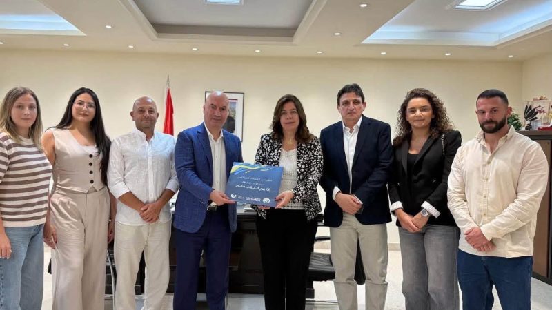زار رئيس بلدية القبيات ورئيس مؤسسة إنسان، السيد ميشال عبده عبدو،