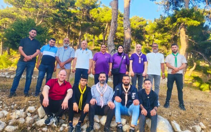 جولة تفقدية للمدينة الكشفية التابعة لفوج فنيدق – القموعة في عكار