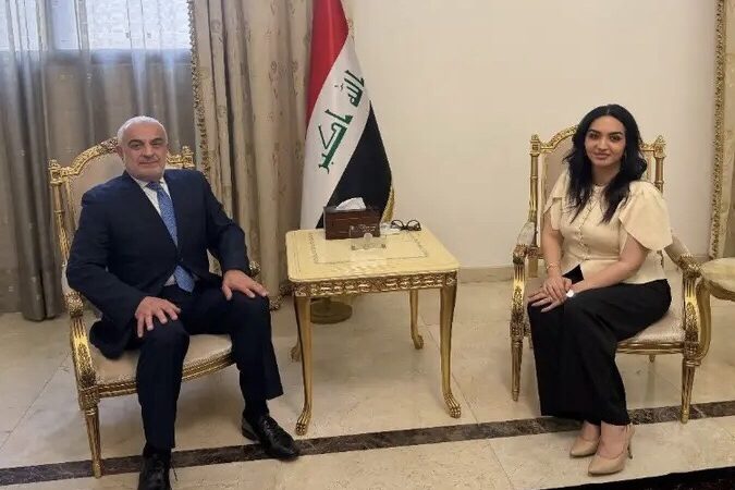 أسعد الحريري بحث مع السفيرة العراقية في تعزيز التعاون الاقتصادي وتفعيل مصفاة طرابلس